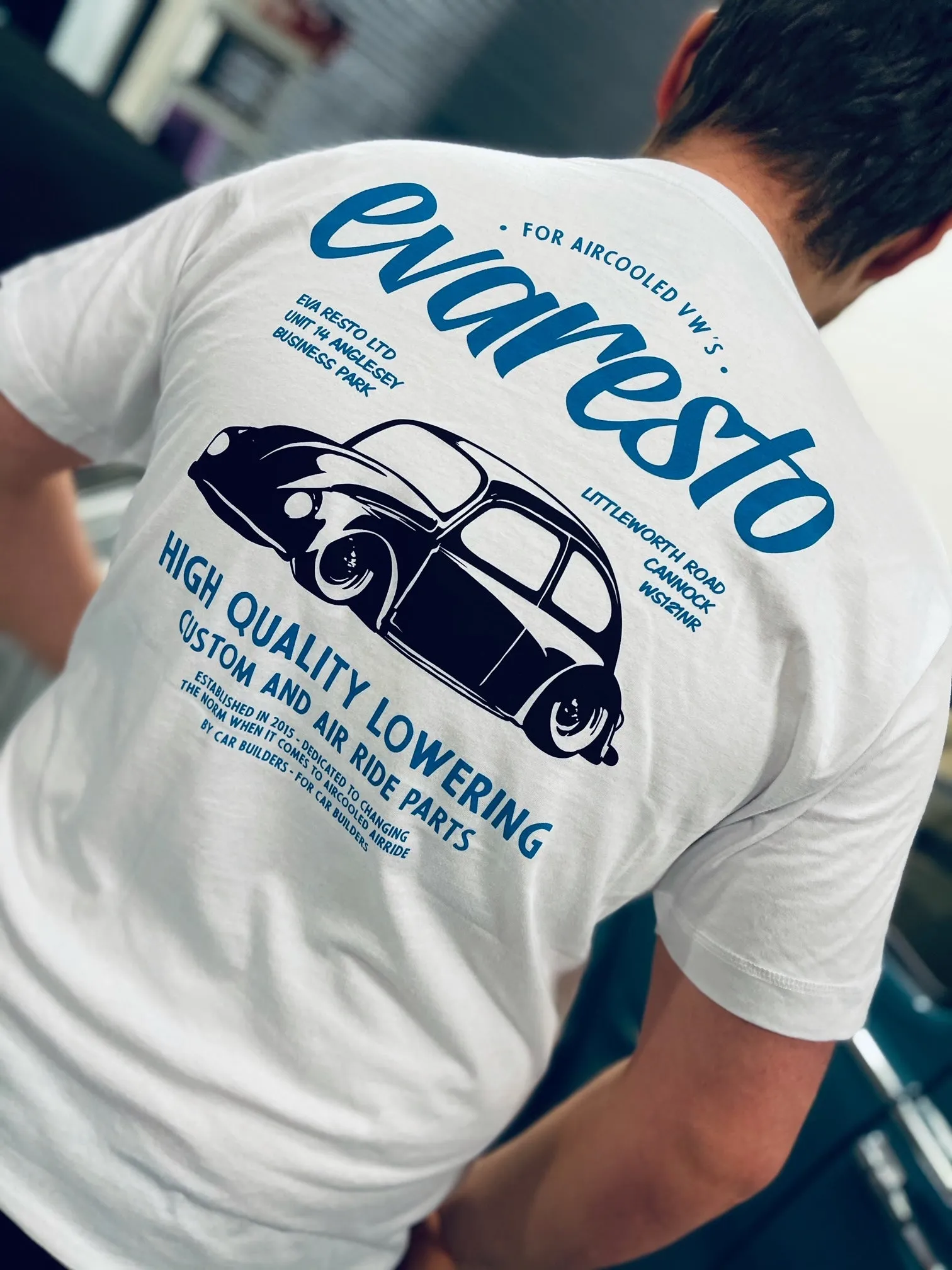 EvaResto Official '66' T-Shirt - Black