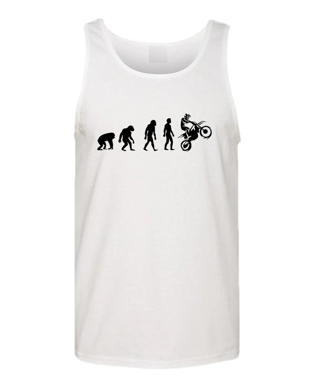Evolution of a rider motocross tank top