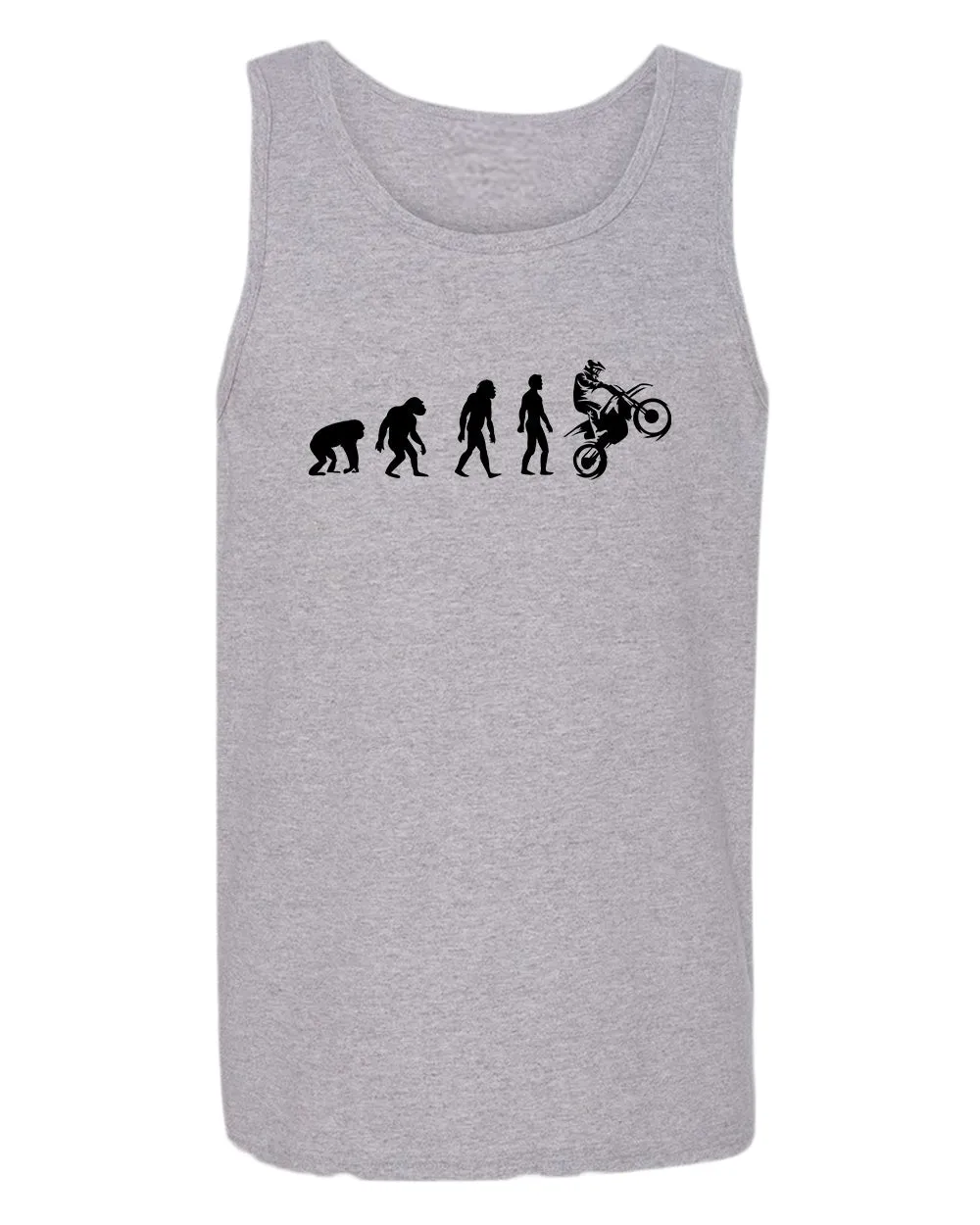 Evolution of a rider motocross tank top