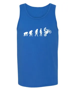 Evolution of a rider motocross tank top