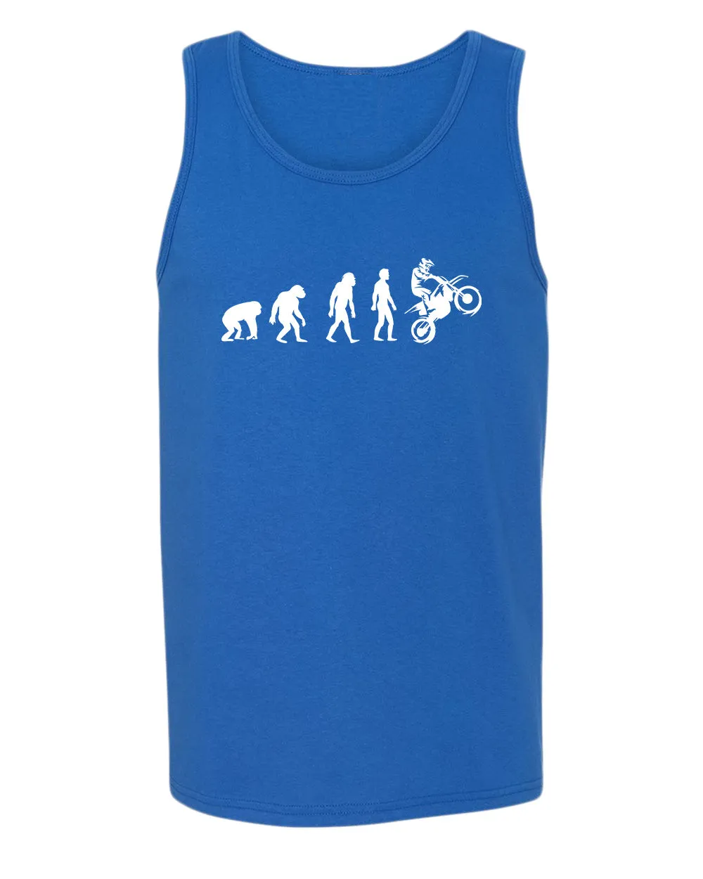 Evolution of a rider motocross tank top