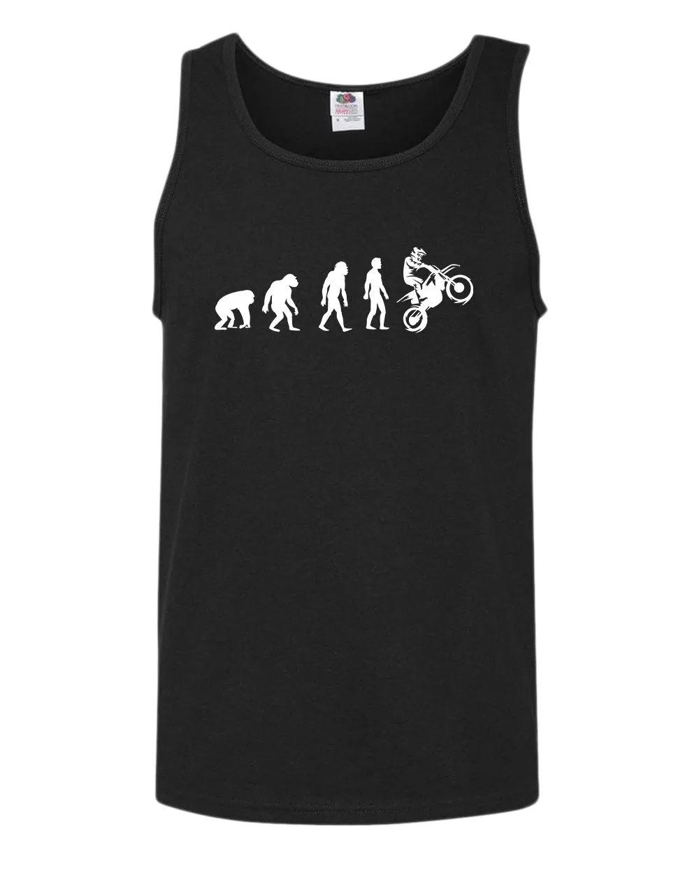 Evolution of a rider motocross tank top