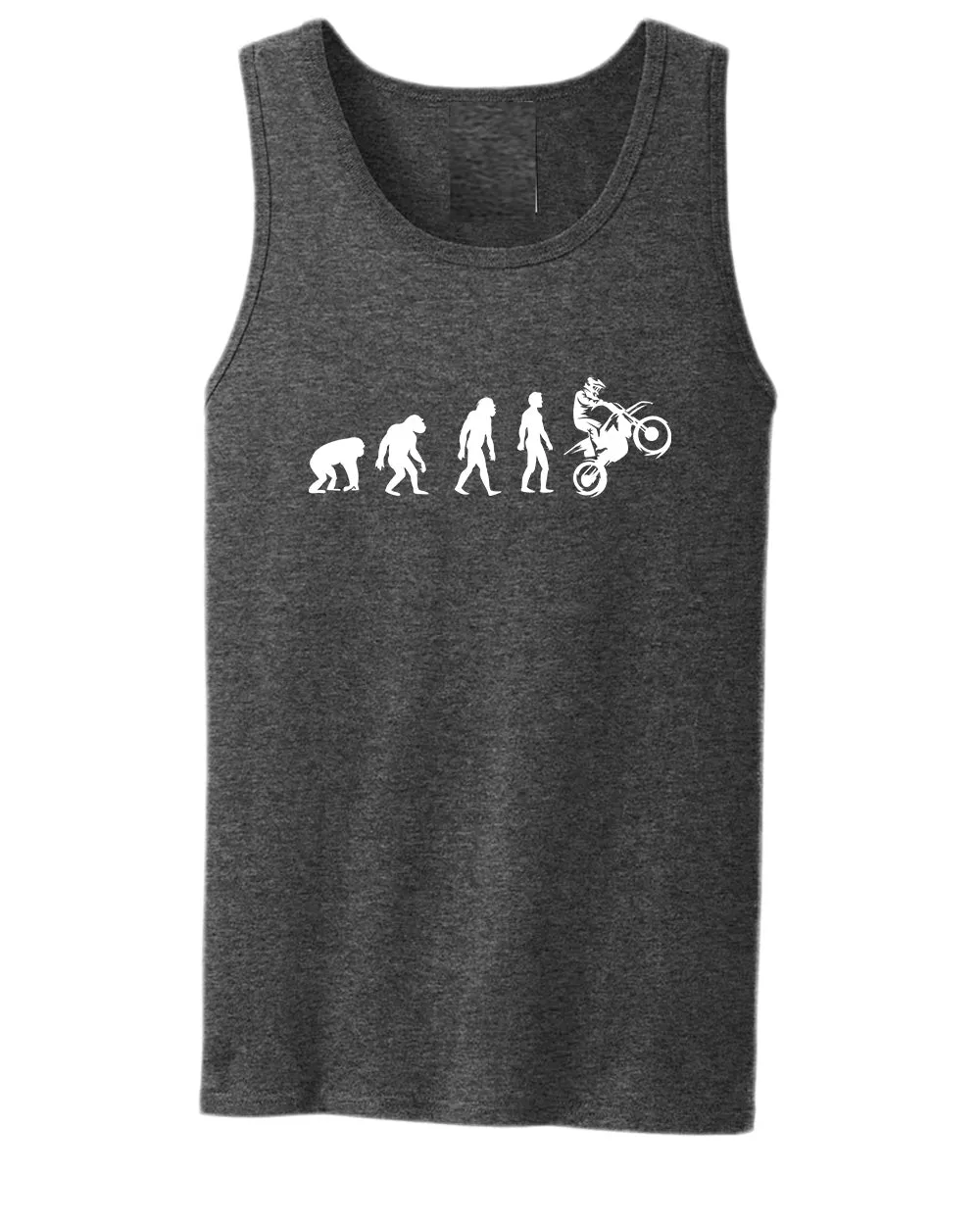 Evolution of a rider motocross tank top