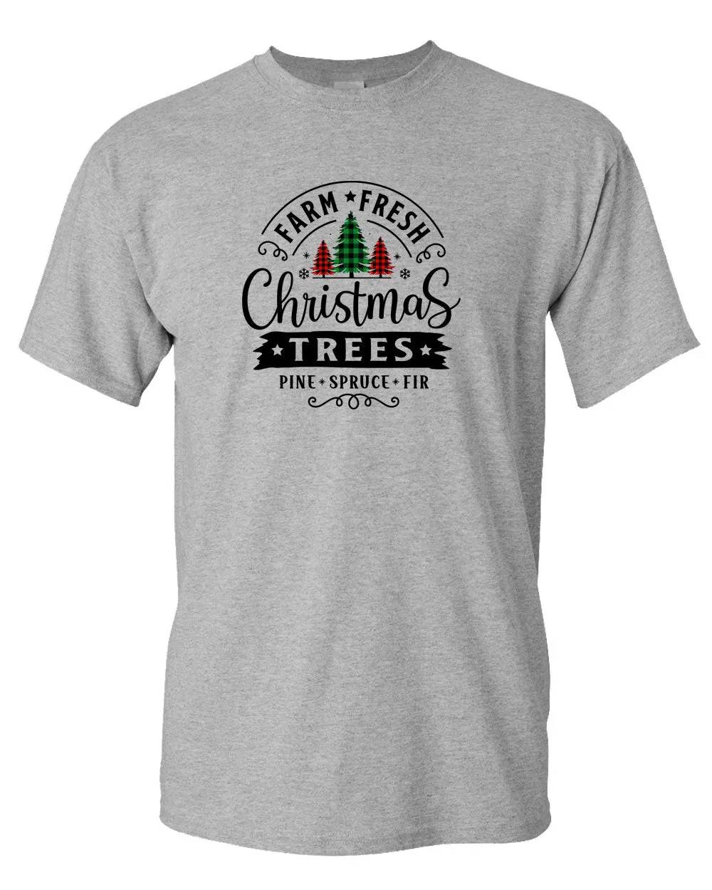 Farm Fresh Christmas Trees T-shirt, Christmas Holiday T-shirt