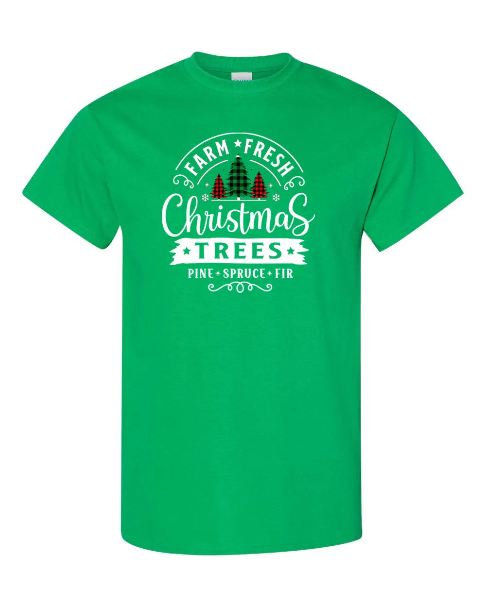 Farm Fresh Christmas Trees T-shirt, Christmas Holiday T-shirt