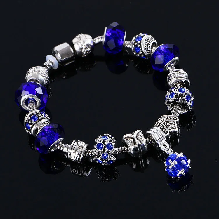Fashion Women Bracelet Crystal Bead Charm Bracelet For Women Jewelry Original Bracelets Gift