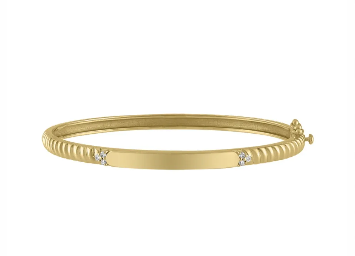 Fiona Plate Bangle Bracelet
