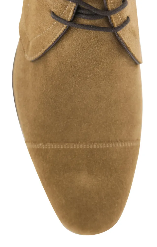 Fiori Di Lusso Caramel Brown Chukka Boots
