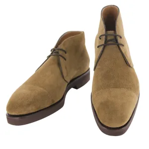 Fiori Di Lusso Caramel Brown Chukka Boots