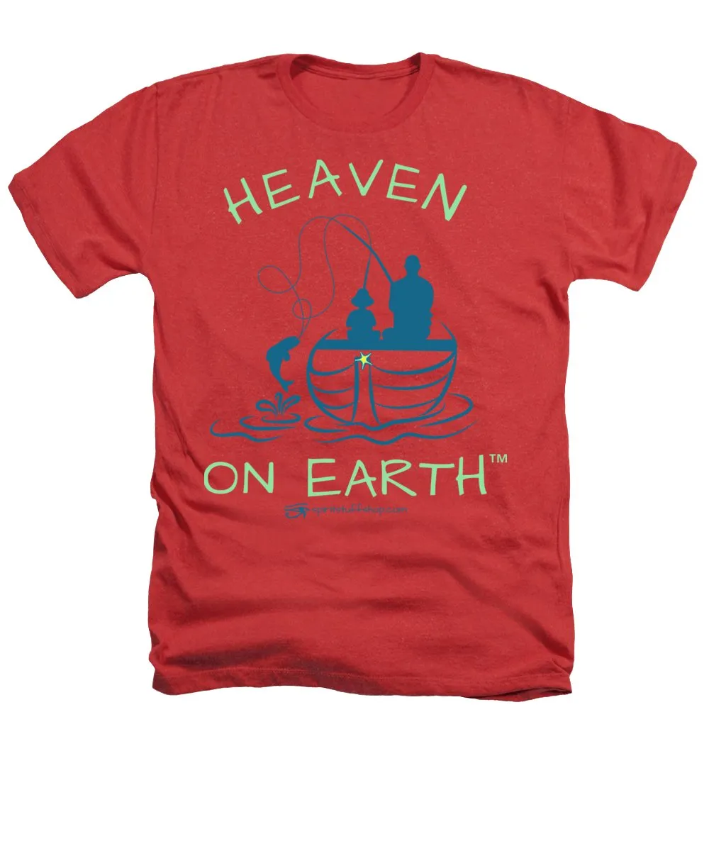 Fishing Heaven On Earth - Heathers T-Shirt