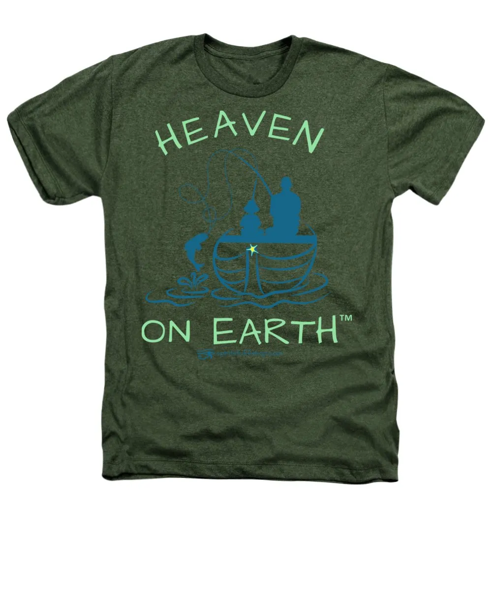 Fishing Heaven On Earth - Heathers T-Shirt