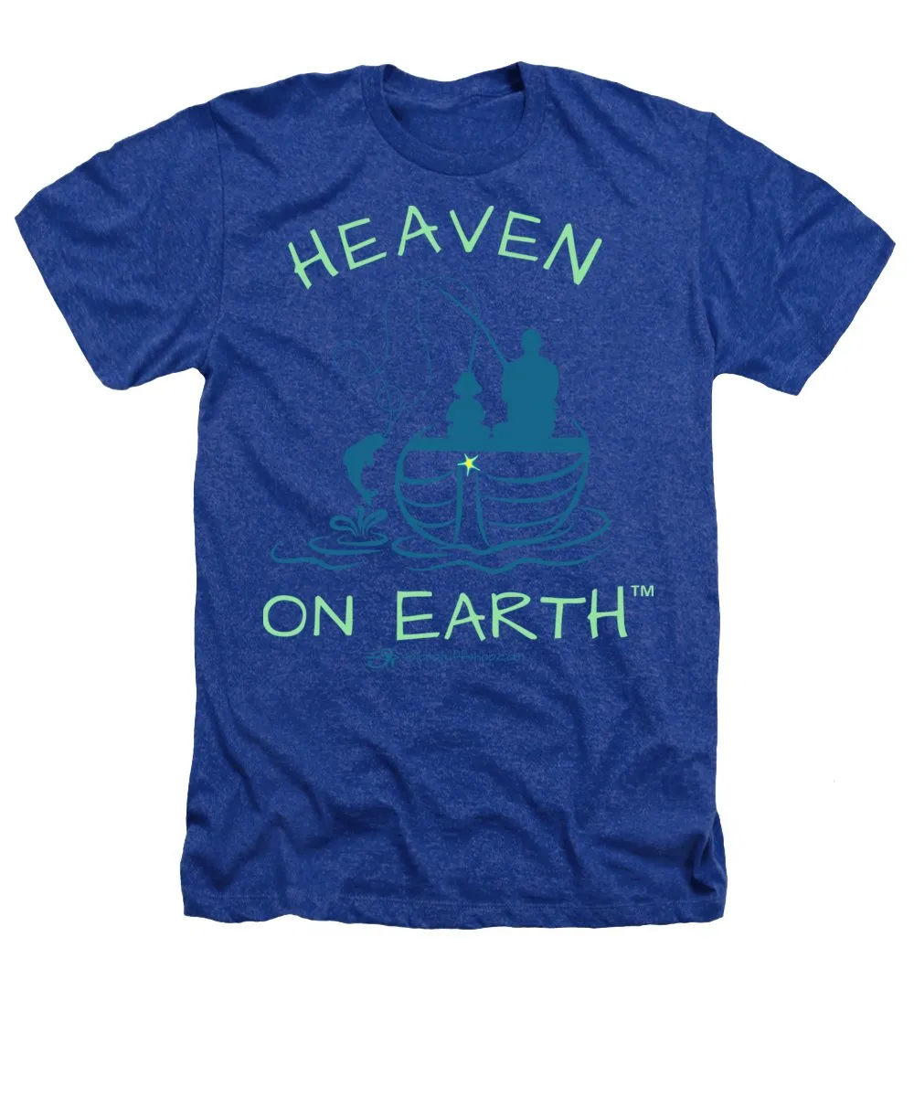 Fishing Heaven On Earth - Heathers T-Shirt