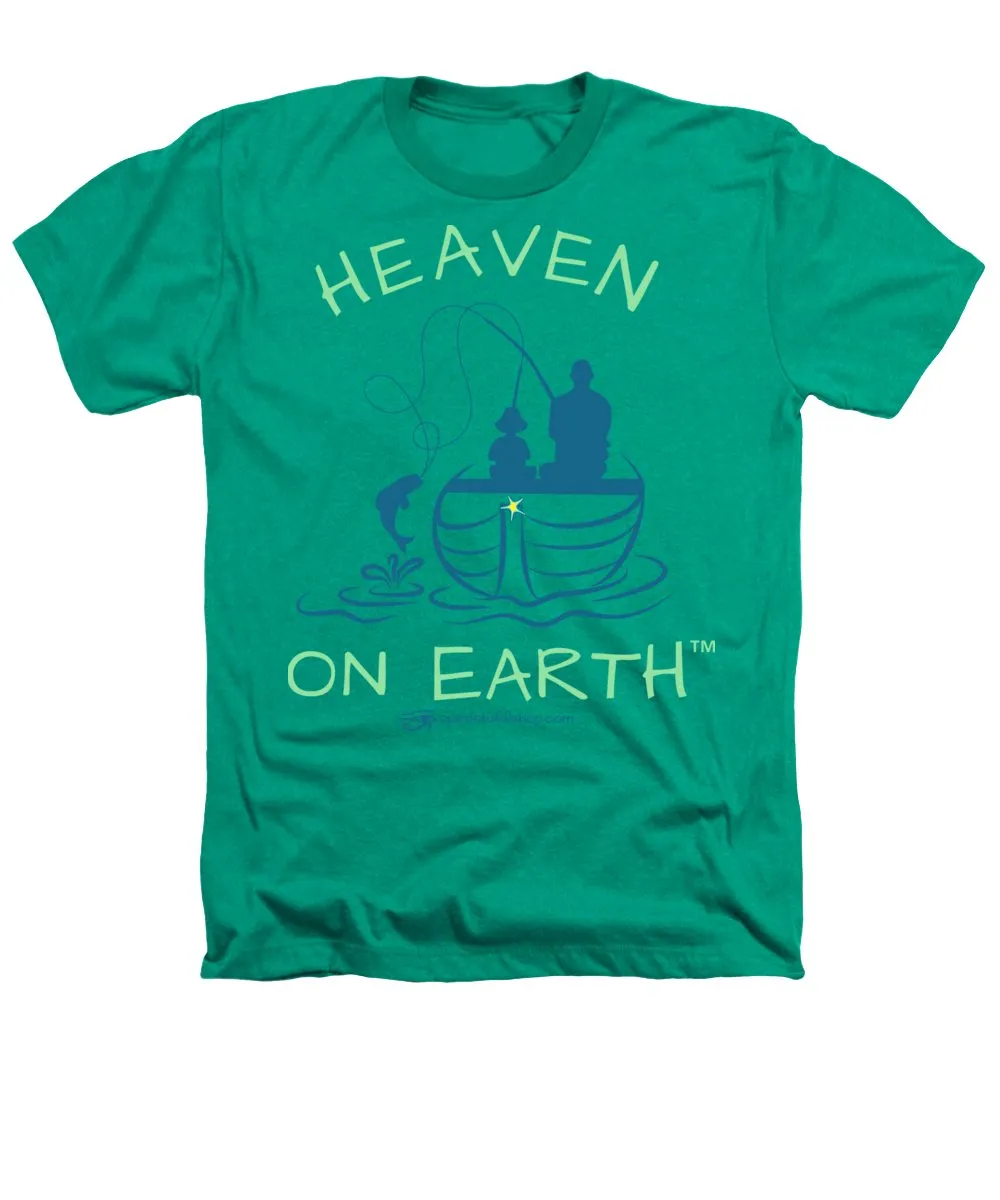 Fishing Heaven On Earth - Heathers T-Shirt