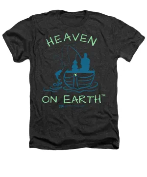 Fishing Heaven On Earth - Heathers T-Shirt