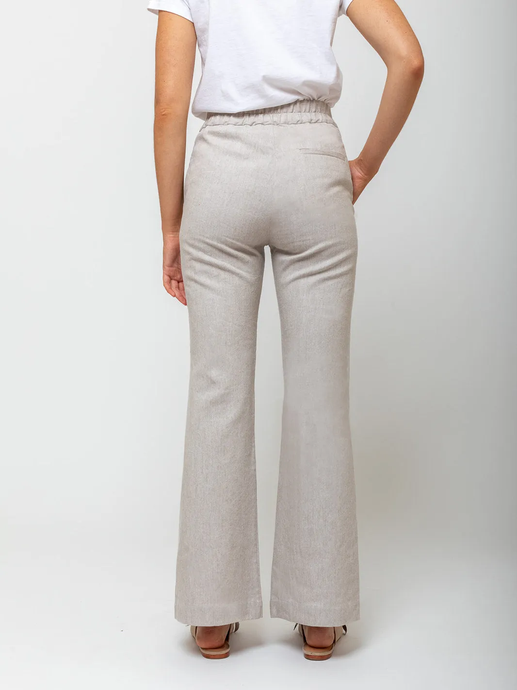 Flare Pants - Plaster