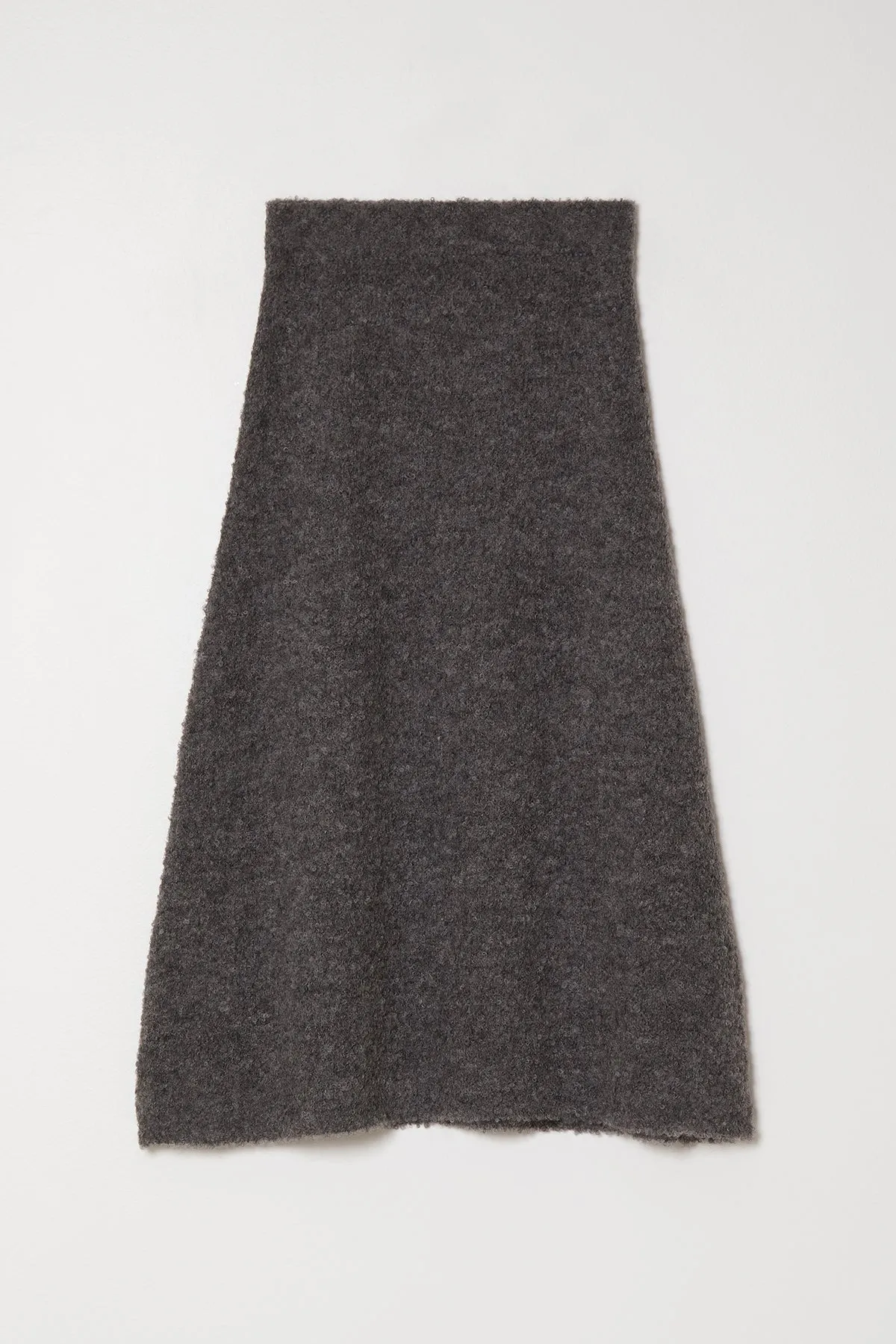 FLARE SKIRT IN BOUCLE ALPACA