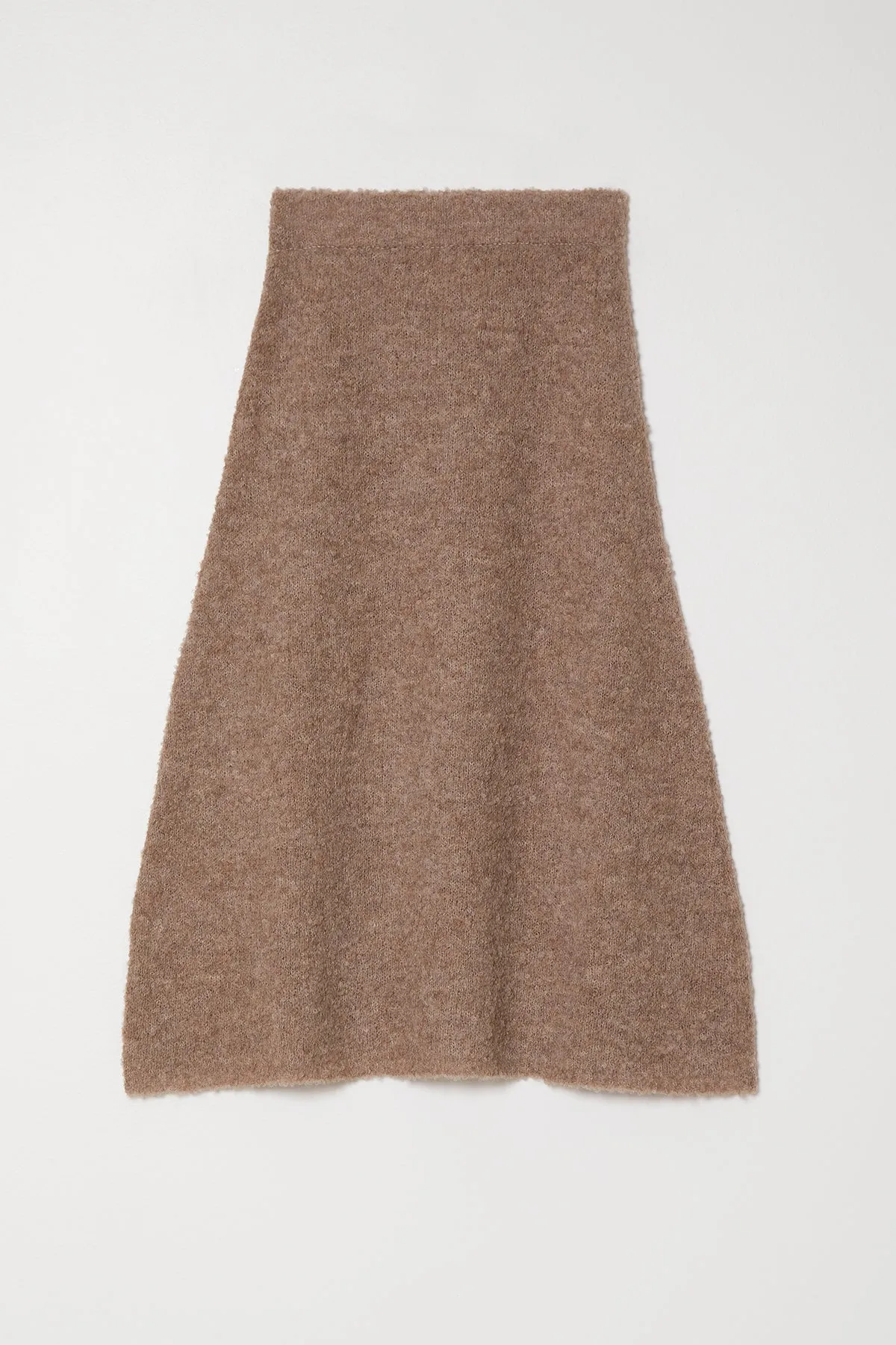 FLARE SKIRT IN BOUCLE ALPACA