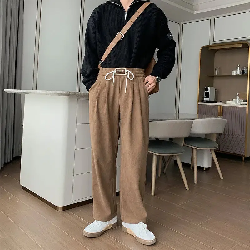 Fleece Wide-leg Sweatpants