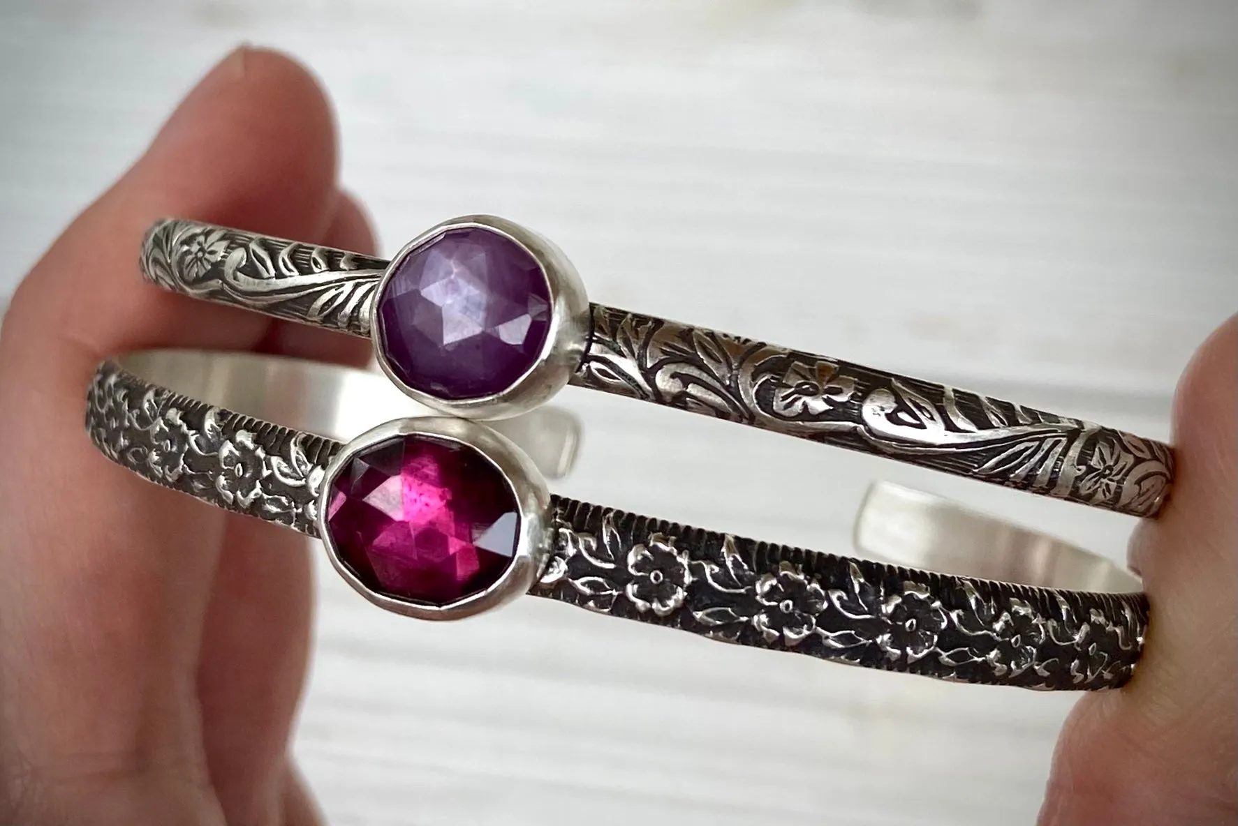 Floral Stacker Cuff