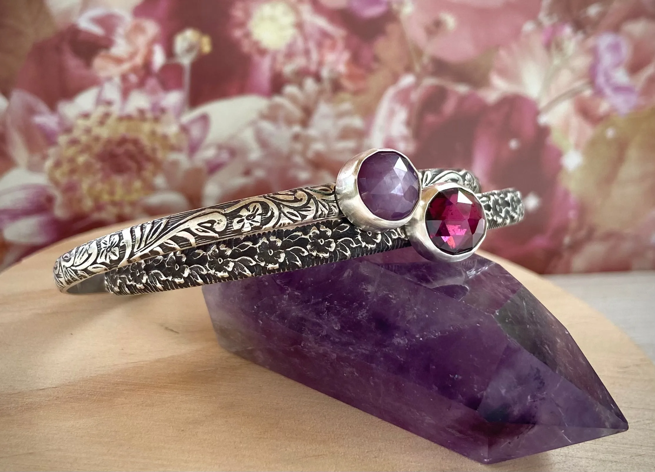 Floral Stacker Cuff