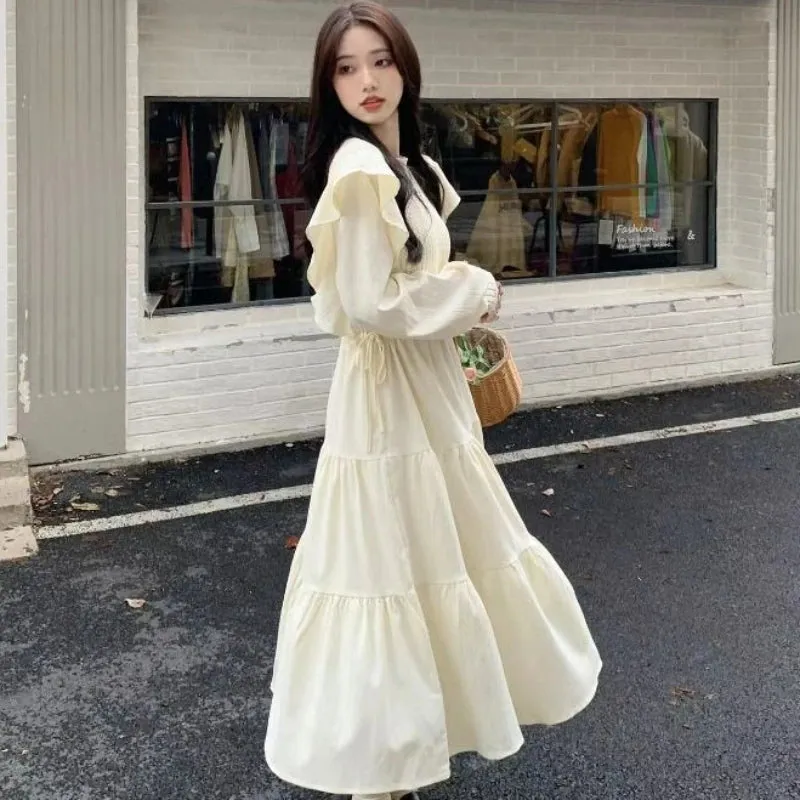 Flounced Edge Women Dresses