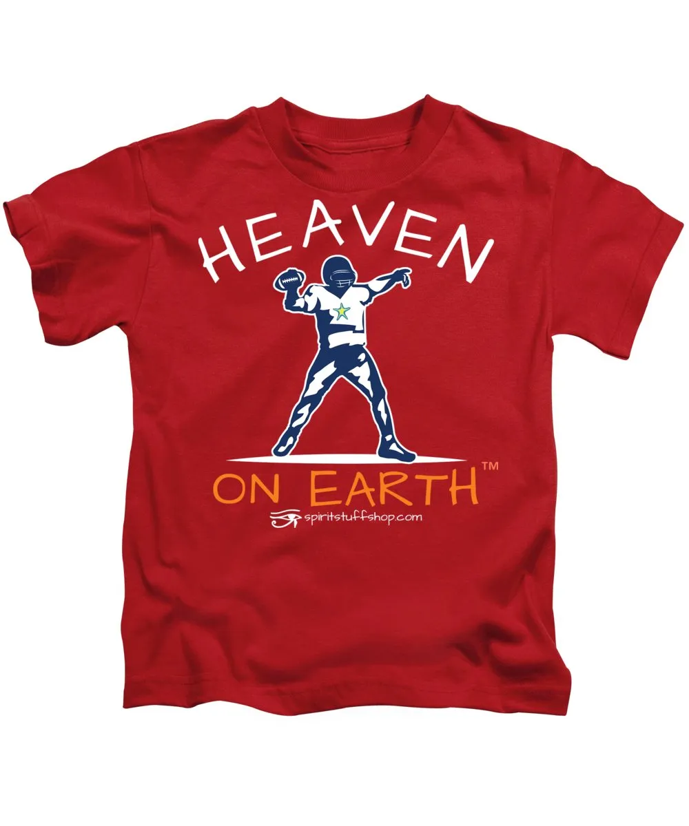 Football Heaven On Earth - Kids T-Shirt