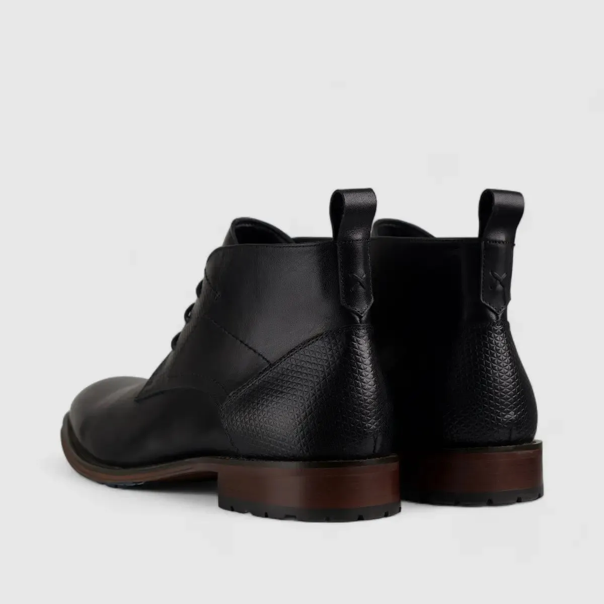 Formales Chukka Boot Black 938-1