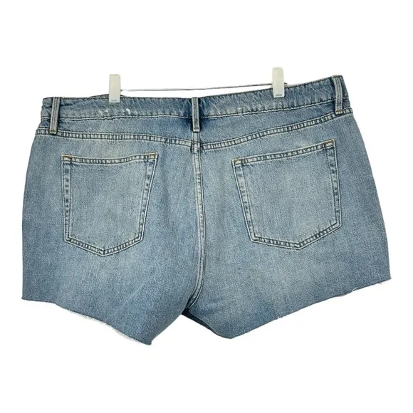 Frame Le Grand Garcon Short Raw Jean Shorts NWOT