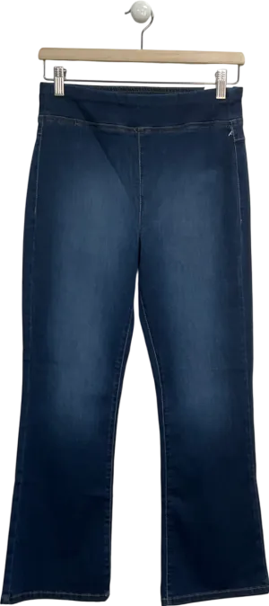 Free People Blue We The Free Penny Pull-on Flare Jeans UK S