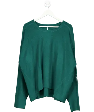 Free People Green Luna Pullover UK L