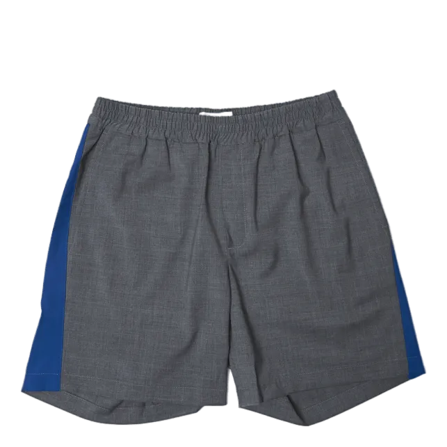 Front Ribbon Shorts Gray
