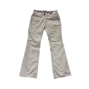 Gap Womens Beige Corduroy Flare Pants 1R #6604