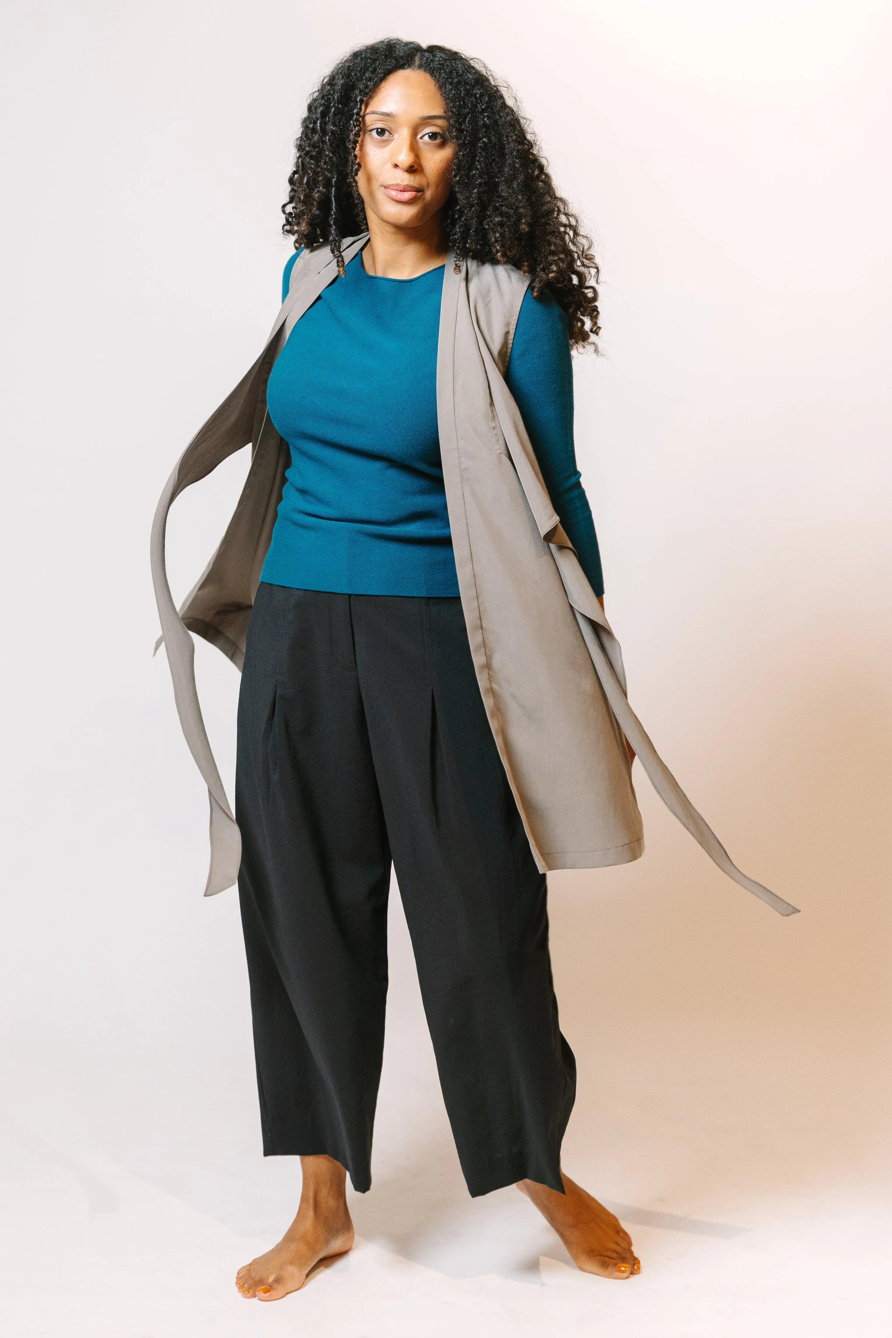 Glam Pant- Wide Leg Pant Rust