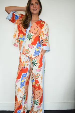 Going Coastal Straight Leg Pants