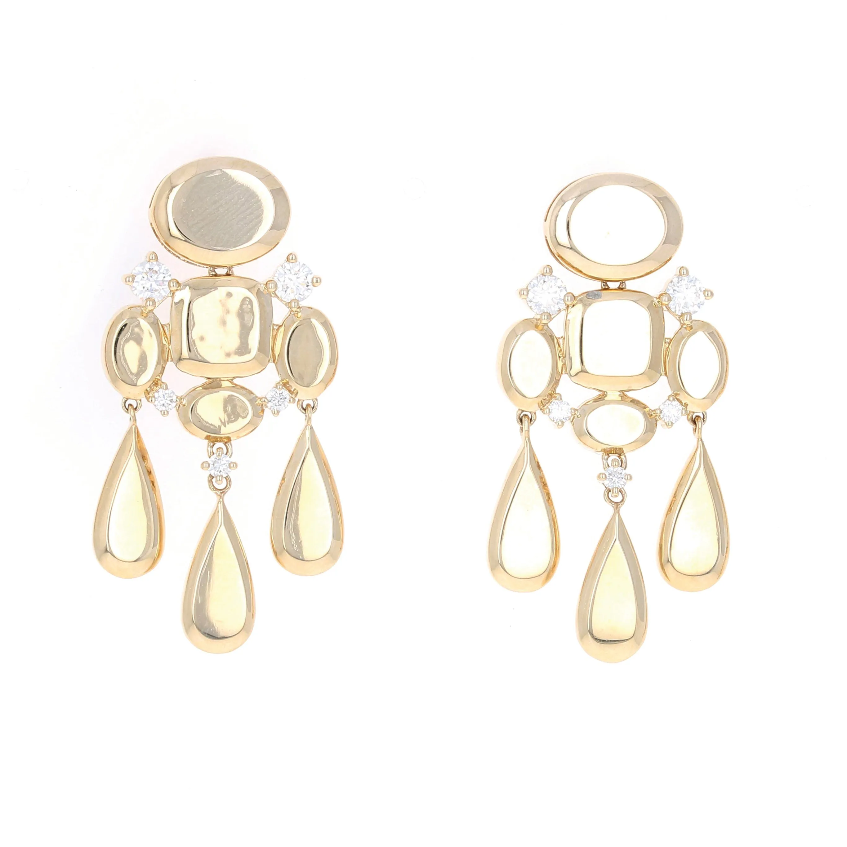 Gold Chandelier Earrings