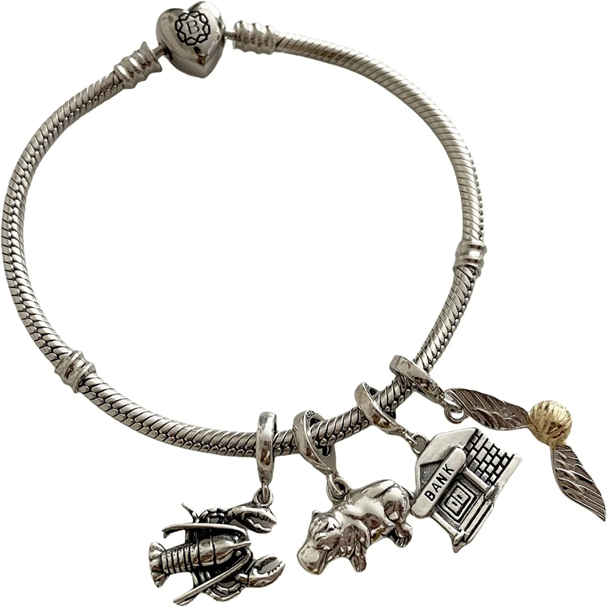 Golden Snitch Dangle Pendant Charm