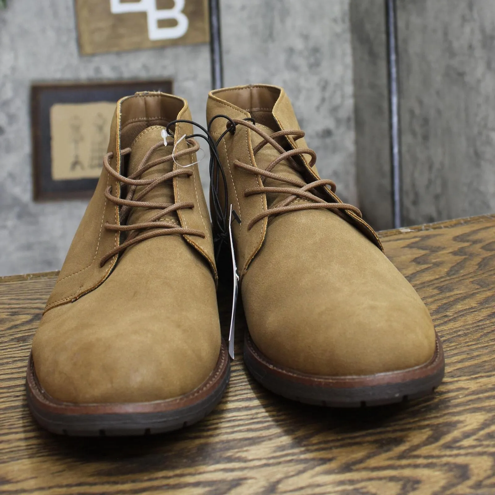 Goodfellow & Co Mens Jerad Chukka Boots 88097788 Walnut Brown 12M