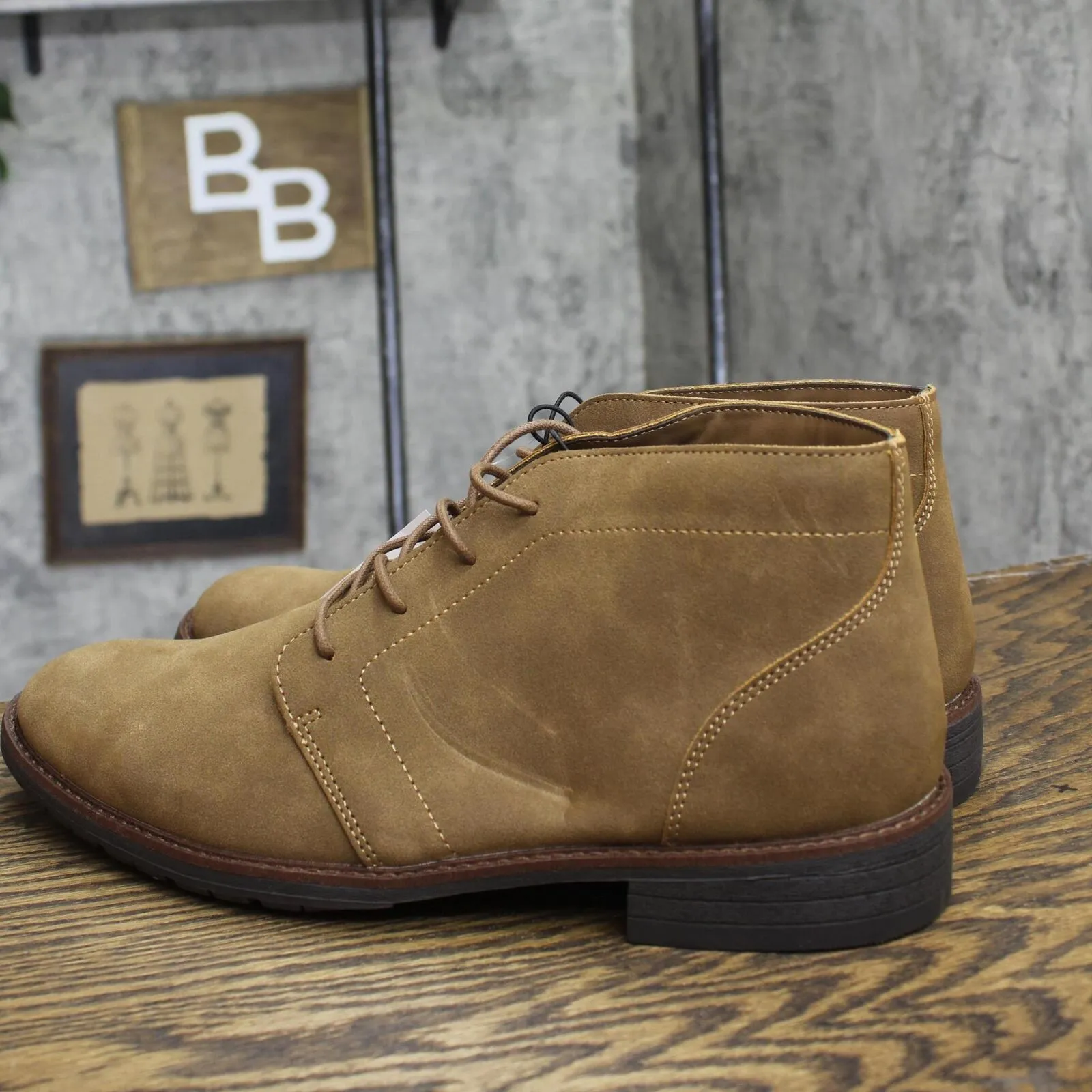 Goodfellow & Co Mens Jerad Chukka Boots 88097788 Walnut Brown 12M