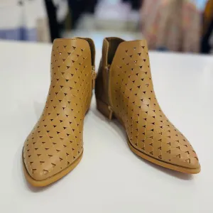 Halo Ankle Boots-Camel