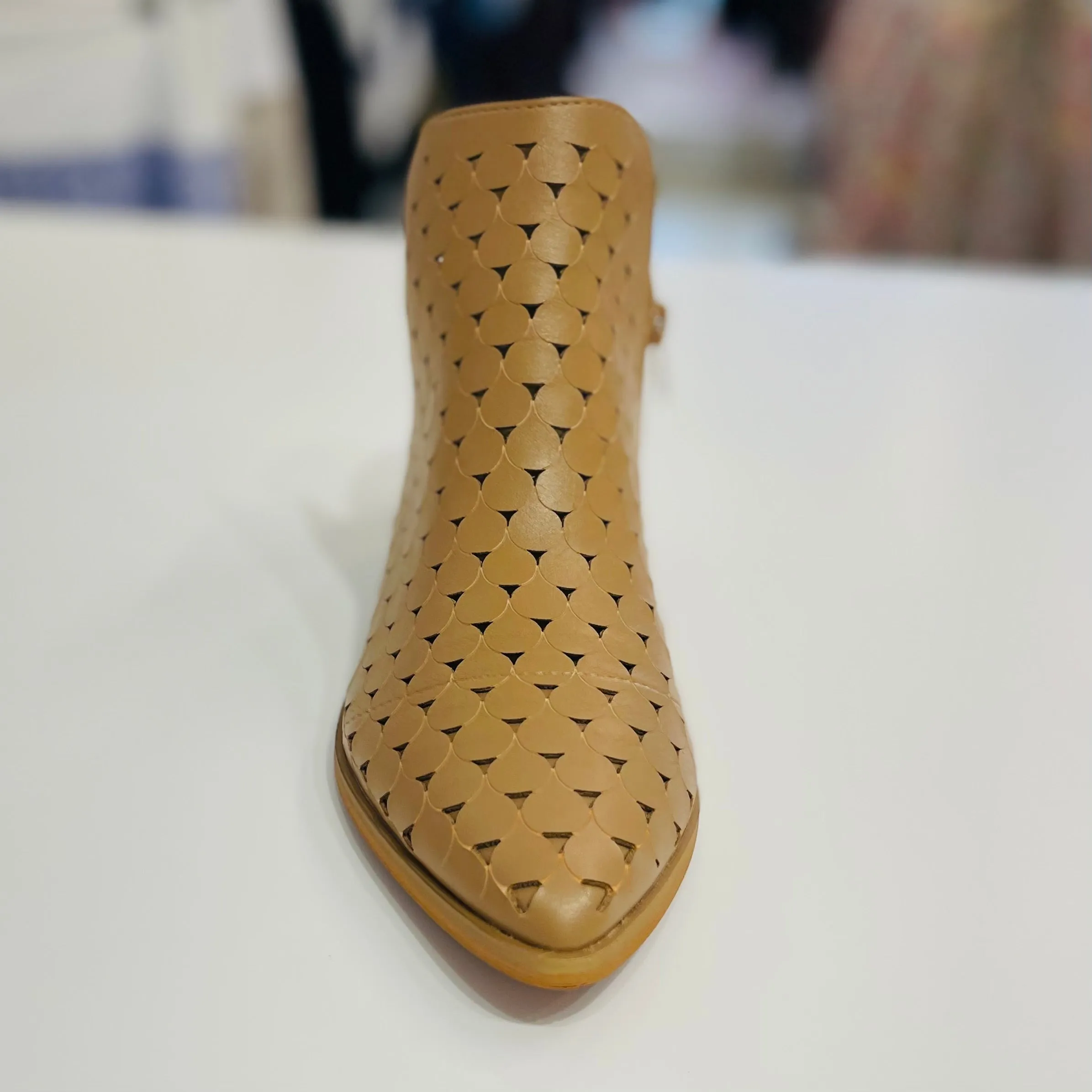 Halo Ankle Boots-Camel