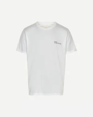 Halo Cotton Tee - Optic White