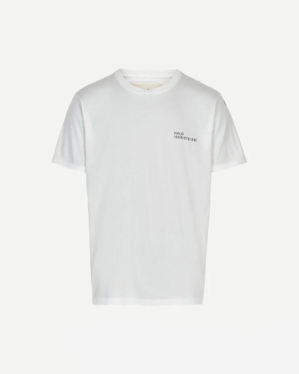 Halo Cotton Tee - Optic White
