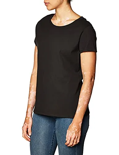 Hanes Classic-Fit Jersey Women's T-Shirt 4.5 oz (Pack of 1) Size:Medium Color:Black