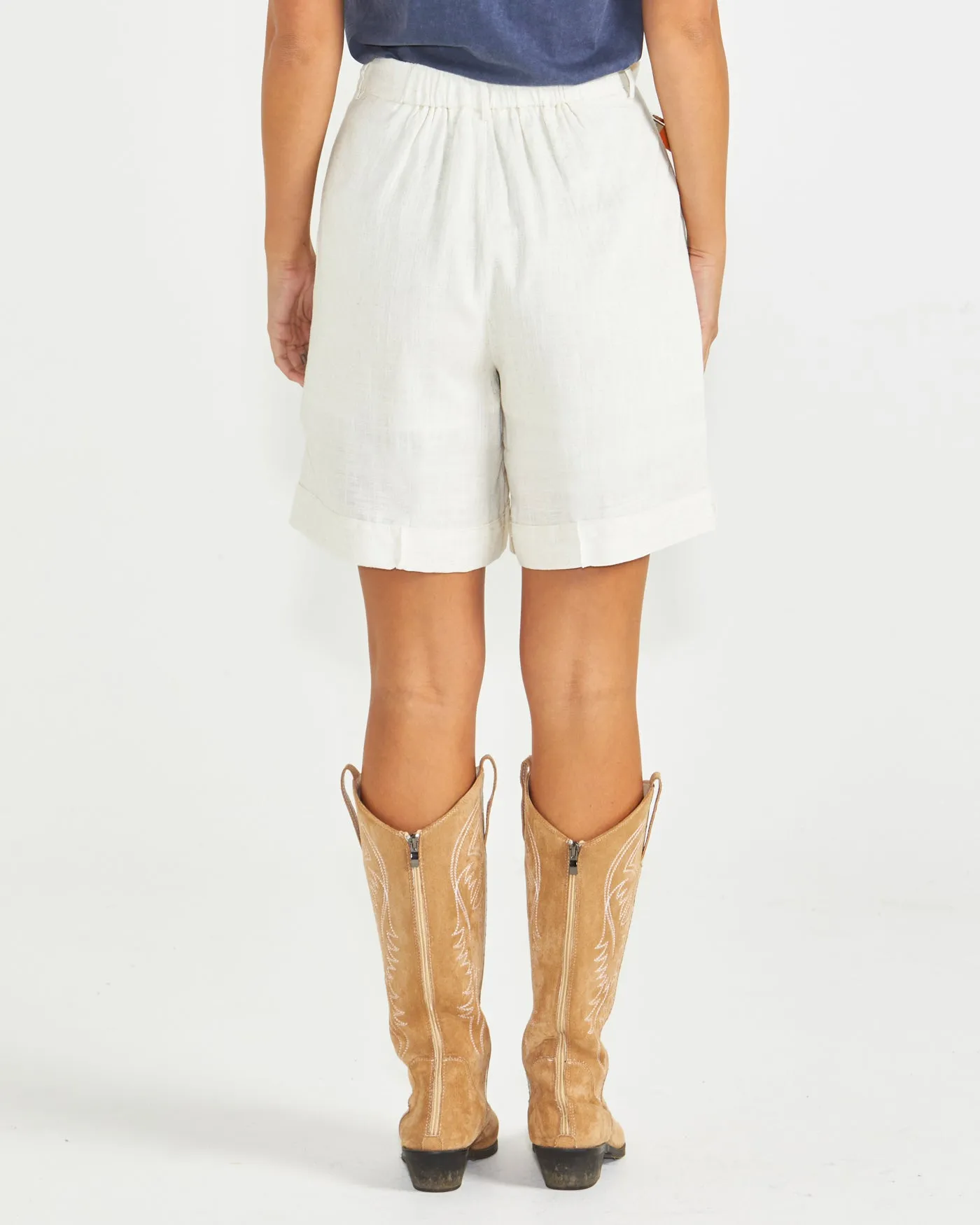 Harley Shorts - Oatmeal Cream