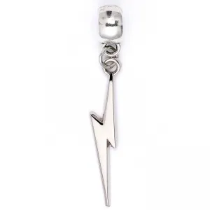 Harry Potter Silver Plated Charm Lightning Bolt