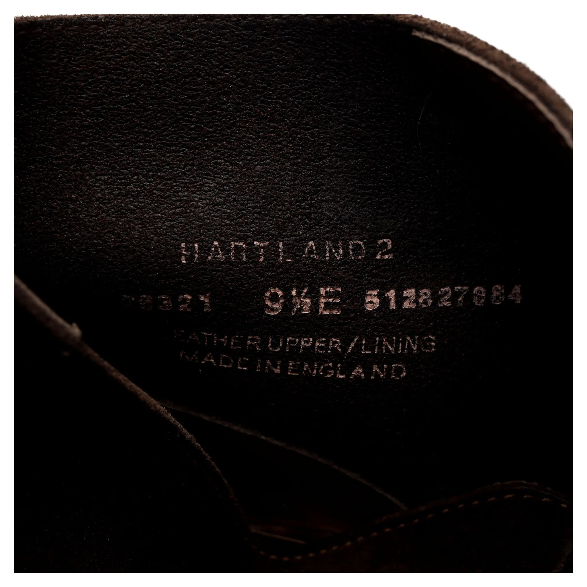 'Hartland 2' Dark Brown Suede Chukka Boots UK 9.5 E