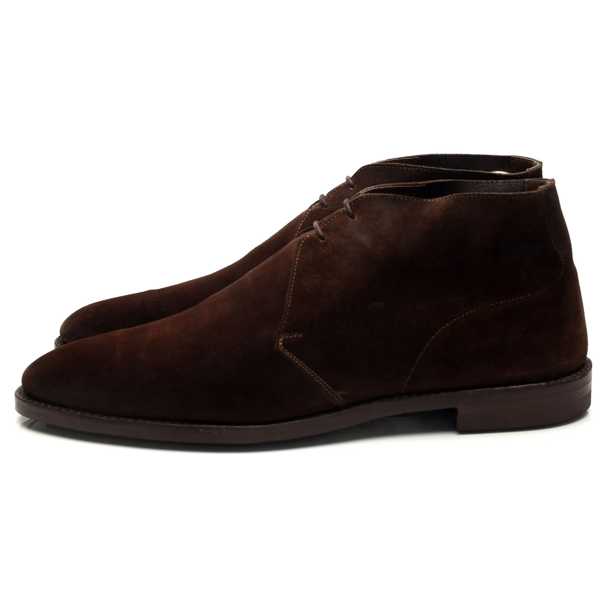 'Hartland 2' Dark Brown Suede Chukka Boots UK 9.5 E