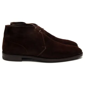 'Hartland 2' Dark Brown Suede Chukka Boots UK 9.5 E