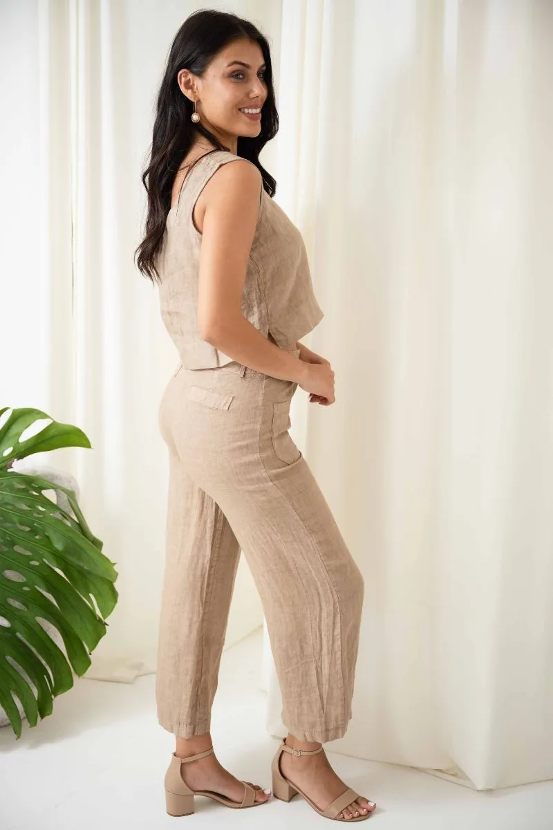 Haven 70s Cut Pant | Camel