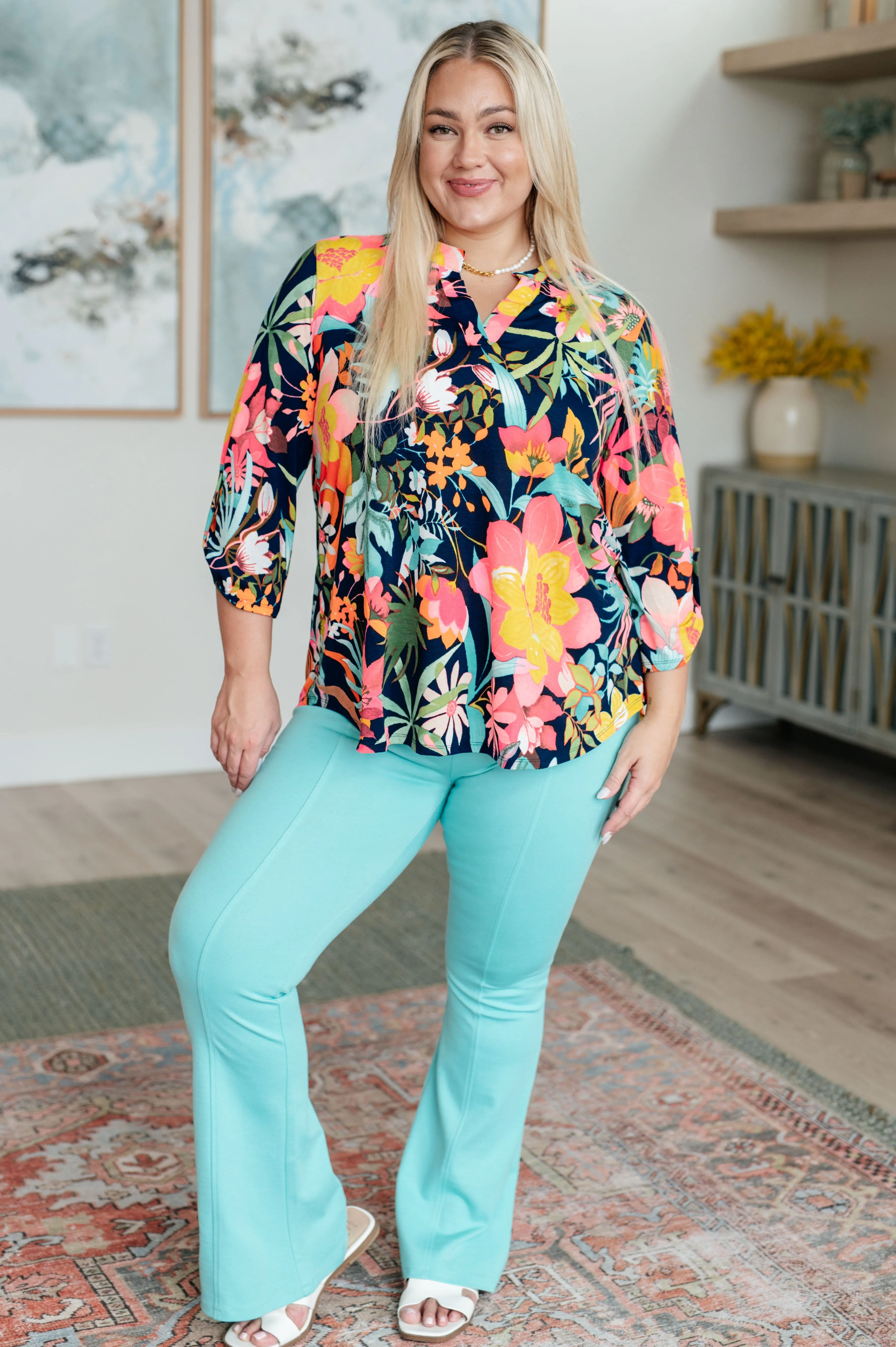 Hazel Blues® |  Magic Flare Pants in Eleven Colors